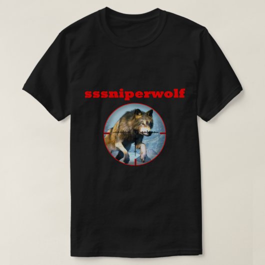 snuffelwolf t-shirt (Design voorkant)
