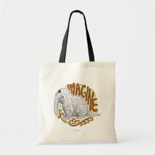 Snuffleupagus B&W Schets Tekenen Tote Bag