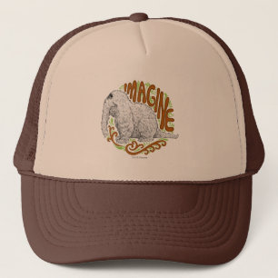 Snuffleupagus B&W-schets Trucker Pet
