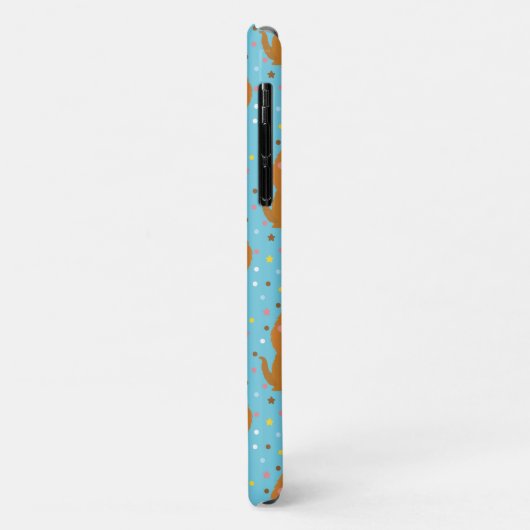 Snuffleupagus Blue Stars & Stippen Pattern Case-Mate iPhone Case (Achterkant/links)