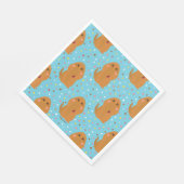 Snuffleupagus Blue Stars & Stippen Pattern Servet (Hoek)