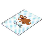 Snuffleupagus Doodley Grafisch Notitieboek (Linkerzijde)