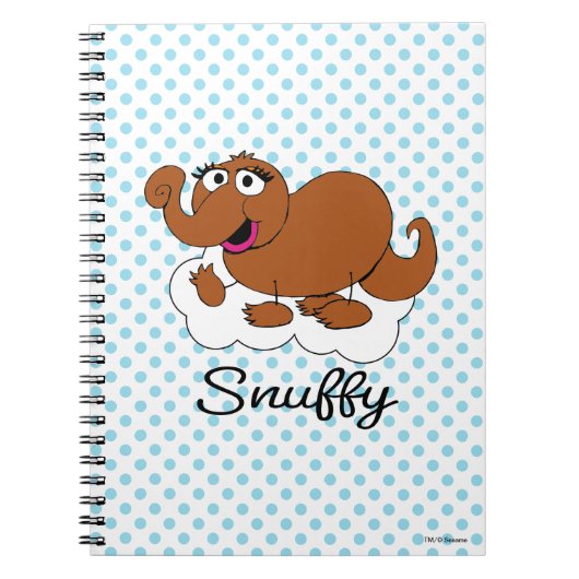 Snuffleupagus Doodley Grafisch Notitieboek (Voorkant)