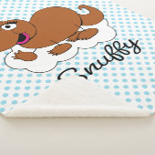 Snuffleupagus Doodley Graphic Sherpa Deken (3/4)