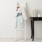 Snuffleupagus Doodley Graphic Sherpa Deken (In situ)