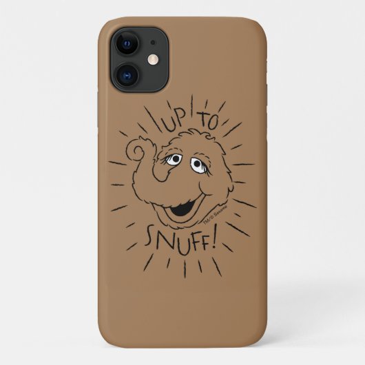 Snuffleupagus Schaats Logo - tot en met zonsopgang Case-Mate iPhone Case (Achterkant)