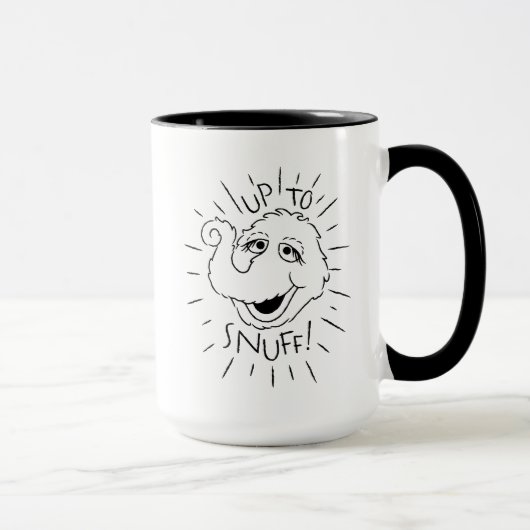 Snuffleupagus Schaats Logo - tot en met zonsopgang Mok (Rechts)