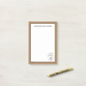 Snuffleupagus Schaats Logo - tot en met zonsopgang Post-it® Notes (Op bureau)