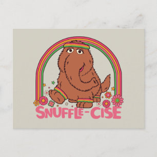Snuffleupagus   Snuffle-Cise Briefkaart