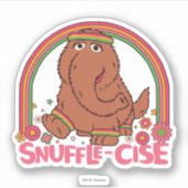 Snuffleupagus | Snuffle-Cise Sticker (Voorkant)