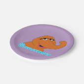 Snuffleupagus Verminderde Papieren Bordje (Gekanteld)