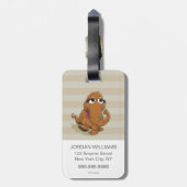  Snuffy Bagagelabel (Achterkant verticaal)