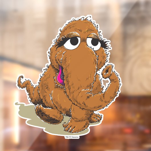 Snuffy Raamsticker