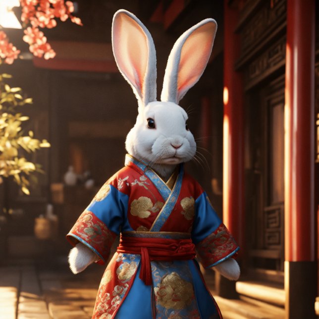 "Snug als een konijn" Kussen (Creator heeft geüpload)