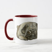 Snug als een pug mok (Links)