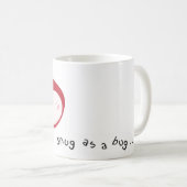 "Snug as a bug" ladybird Koffiemok (Voorkant rechts)