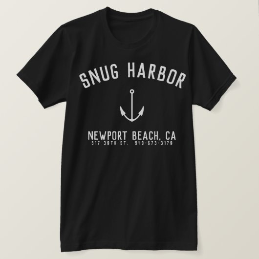 SNUG HARBOR 2019 T-SHIRT (Design voorkant)