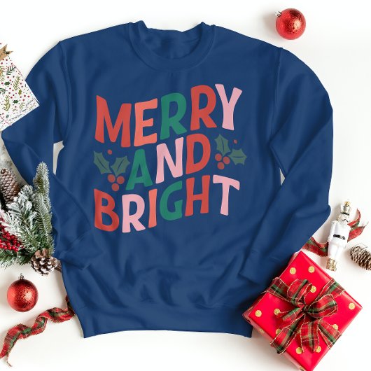 Snug in Style : Joyeux et Sweatshirt lumineux