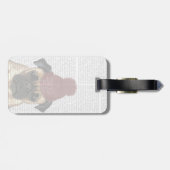 Snug Pug Bagagelabel (Achterkant horizontaal)