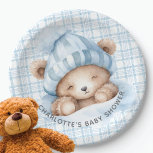 Snuggle Beer Baby shower Papieren Bordje