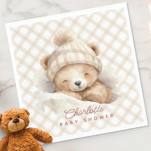 Snuggle Beer Baby shower Servet