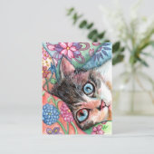 Snuggle Briefkaart (Staand voorkant)