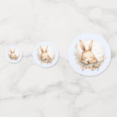 Snuggle Bunny Het is een jongen Confetti (Voorkanten)