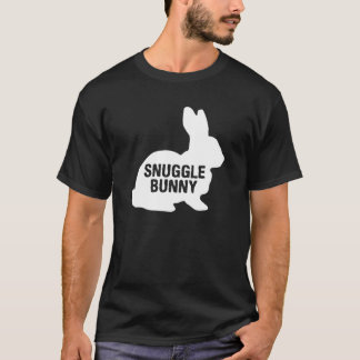 Snuggle Bunny Rabbit Leuk Schattige Nieuwigheid T  T-shirt