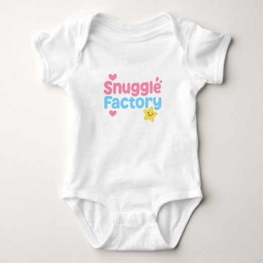 Snuggle Factory Cute Neon Kids Design Romper (Voorkant)