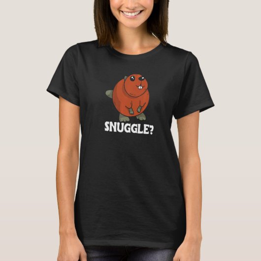 Snuggle for Beaver Fans T-shirt (Voorkant)