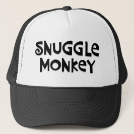 "Snuggle Monkey" Trucker Pet