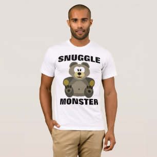 SNUGGLE MONSTER t-shirts, Teddy Bear T-shirt