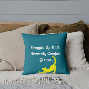 Snuggle omhoog met hemels comfort huisdier kat giz kussen