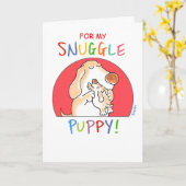 SNUGGLE PUPPY, van Boynton. Kaart (Gele Bloem)