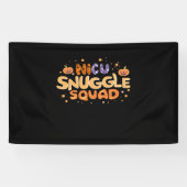 Snuggle Squad NICU Verpleegster Neonatale Verpleeg Spandoek (Horizontaal)