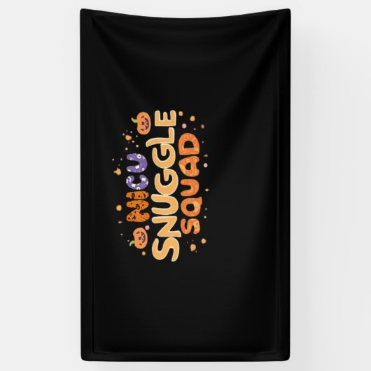 Snuggle Squad NICU Verpleegster Neonatale Verpleeg Spandoek (Verticaal)