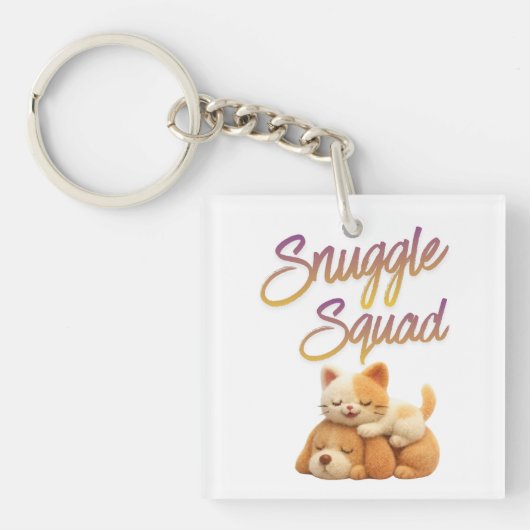 Snuggle Squad Sleutelhanger (voorkant)