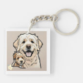 "Snuggle Squad" Sleutelhanger (Achterkant)