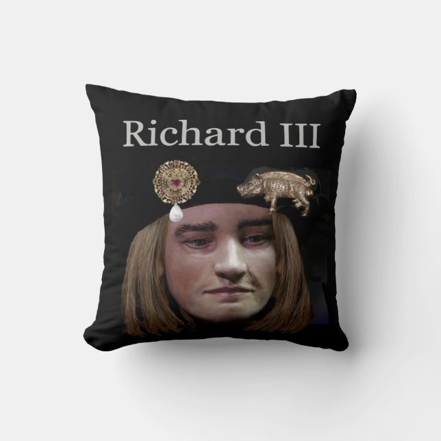 Snuggle tot Richard III Kussen (Voorkant)