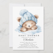 Snuggle Up Beer Baby shower uitnodiging (Voorkant)