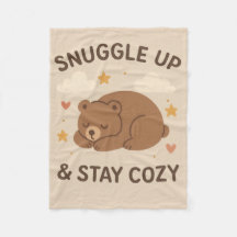Snuggle up en blijf gezellig 🥱😴 Fleece Deken