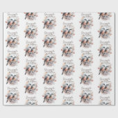 Snuggle weer is hier, vogels op tak kerst cadeaupapier (Vlak)