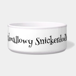 SnuggleNames Custom Pet Bowl - Groot Voerbakje