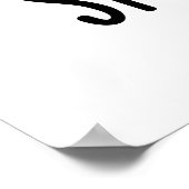 Snuggles Funny Nugget Couple Pun Poster (Hoek)