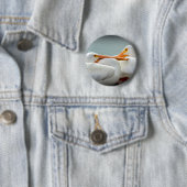 Snuggly Pelicans Ronde Button 5,7 Cm (In situ)