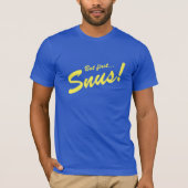 Snus EERST T-shirt (Voorkant)