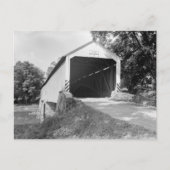 Snyder's Fording Covered Bridge Briefkaart (Voorkant)