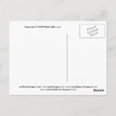 Snyder's Garage, Briefkaart (Achterkant)