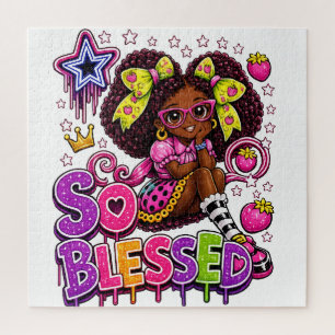 So Blessed™ StarBerry Lief Meisje Aardbei Legpuzzel
