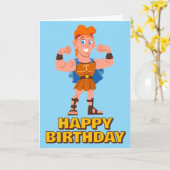 So Cute Hercules Card Kaart (Gele Bloem)
